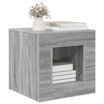 vidaXL Gris Sonoma