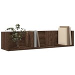 vidaXL Armoire murale chêne marron 75x18x16 5 cm bois d'ingénierie