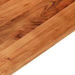vidaXL Dessus de table 90x90x2 5 cm carré bois massif d'acacia