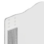 vidaXL Tête de lit Gris Sonoma 100 cm Bois d'ingénierie