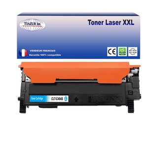 Toner compatible avec Samsung CLT-C404 pour Samsung XPress C480W - Cyan -1 000 pages - T3AZUR
