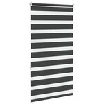 vidaXL Store zèbre noir 80x150 cm largeur du tissu 75 9 cm polyester