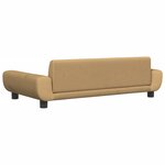 vidaXL Canapé pour enfants marron 100x54x33 cm velours