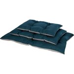 Matelas de sol réversible S - 45 x 70 cm - Coussin ELY - Gris/petrol