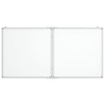 Tableau magnétique panneau écriture école maison bureau pliable 120 x 60 x 1 7 cm aluminium 02_0045518