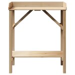 vidaXL Table de jardin pour rempoter 75x40x90 cm en pin massif