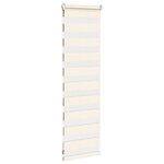 vidaXL Store zèbre beige marbré largeur du tissu 35 9 cm polyester