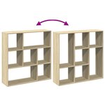 vidaXL Étagère séparatrice de pièce chêne sonoma 102x29x103 5 cm