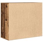 vidaXL Buffet vieux bois 80x33x70 cm bois d'ingénierie