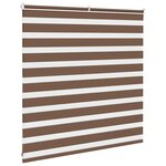 vidaXL Store zèbre marron 145x100cm largeur du tissu 140 9cm polyester