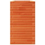 vidaXL Jardinière cire marron 110x40x72 5 cm bois de pin massif
