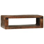 vidaXL Meuble TV 80 x 30 x 25 cm Bois massif de récupération