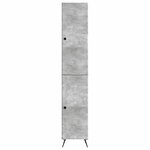 vidaXL Ensemble de Meubles 2 Pièces Gris béton Bois d'ingénierie