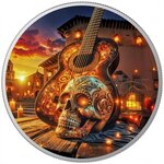 Pièce de monnaie en Argent g 31.1 (1 oz) Millésime 2024 DIA DE LOS MUERTOS