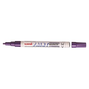 Marqueur PAINT Marker PX21 pointe conique fine 0 8 - 1 2mm Violet UNI-BALL