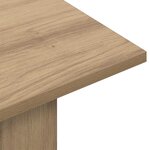 vidaXL Table console Chêne artisanal 100 x 30 x 75 cm