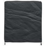 vidaXL Housse pour meubles Uni Noir 116 x 100 x 120 cm 420D