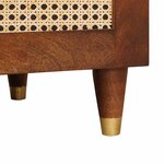 vidaXL Tables basses Marron 80 x 50 x 40 cm