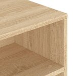 vidaXL Table basse chêne sonoma 90x55x42 5 cm bois d'ingénierie