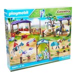 PLAYMOBIL 70871 - Country Tournoi d'équitation avec lavage de chevaux