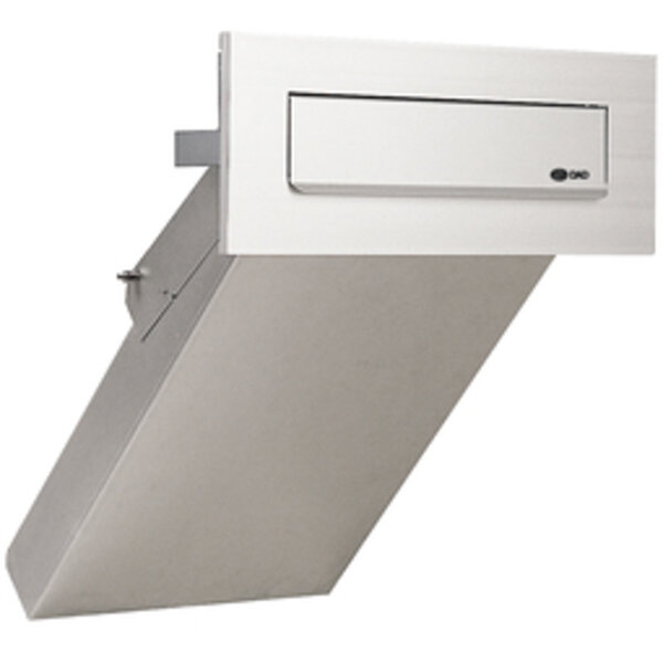 Boîte aux lettres PASSE -MURAILLE - Argent - Decayeux