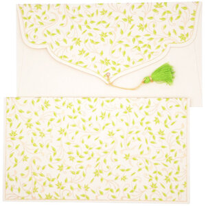 PAPERTREE DOUCHKA Lot de 5 Enveloppes cadeau Ivoire/Amande