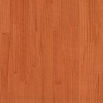 vidaXL Tiroirs de lit 2 Pièces cire marron bois de pin massif