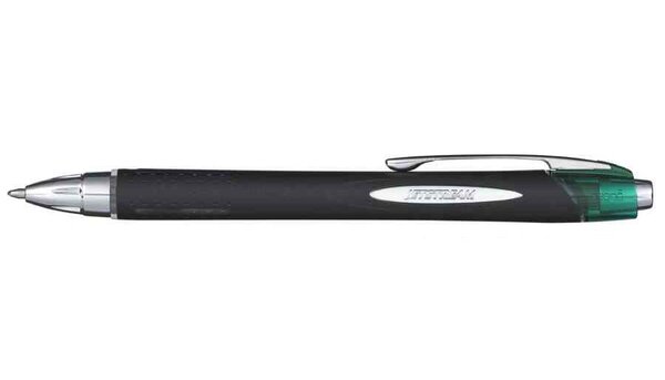 Roller encre Jetstream SXN210 Rétract. Grip Pte Moy. 1mm Vert UNI-BALL