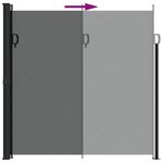 vidaXL Store latéral rétractable Anthracite 200 x 300 cm