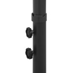 vidaXL Parasol de jardin double avec mât en acier Vert 600x300 cm