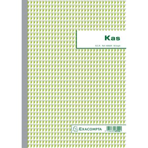 Manifold Caisse 29 7x21cm 50 Feuillets Double Autocopiant Texte En Néerlandais - Blanc - X 5 - Exacompta