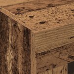 vidaXL Armoires murales 2 Pièces en vieux bois 69 5 x 34 x 90 cm en bois récupéré