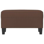 vidaXL Banc Marron 70x35x41 cm Similicuir