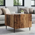 vidaXL Table basse Bois ancien 49 x 50 x 42 cm Bois d'ingénierie