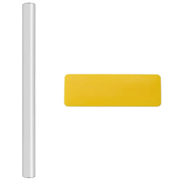 vidaXL Film miroir Argent 90 x 1000 cm PET