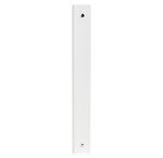Classeur rembordé polypropylène 4 anneaux 30mm Blanc x 20 EXACOMPTA