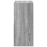vidaXL Table de chevet avec tiroir Gris Sonoma 25 5 x 22 x 49 5 cm