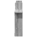 vidaXL Étagères murales 2Pièces sonoma gris 50x12x50 cm bois d'ingénierie