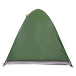 vidaXL Tente de camping à dôme 2 personne vert imperméable