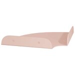 vidaXL Étagère Flottante d'Angle 2 pc Rose 15 x 15 x 2 cm