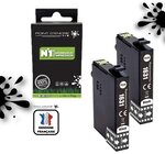 16XL - 2 X NOIR - Stylo Plume  - Grande capacité