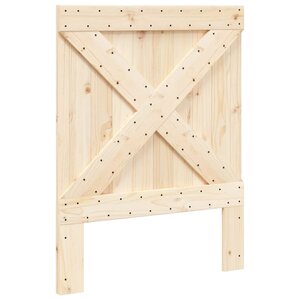 vidaXL Tête de lit 80x104 cm bois massif de pin