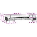 vidaXL Ensemble de canapés d'extérieur 8 pc Naturel
