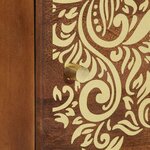 vidaXL Cabinet de chevet marron miel 40 x 33 x 46 cm