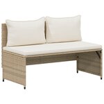 vidaXL Ensemble de canapés d'extérieur 4 -Seater 4 pc 55 x 30 x 39 cm