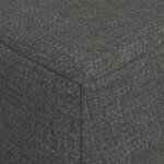 vidaXL Canapé-lit pliable Gris foncé 60 x 70 x 41 cm Tissu