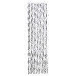 vidaXL Moustiquaire Gris clair et gris foncé 56x185 cm Chenille
