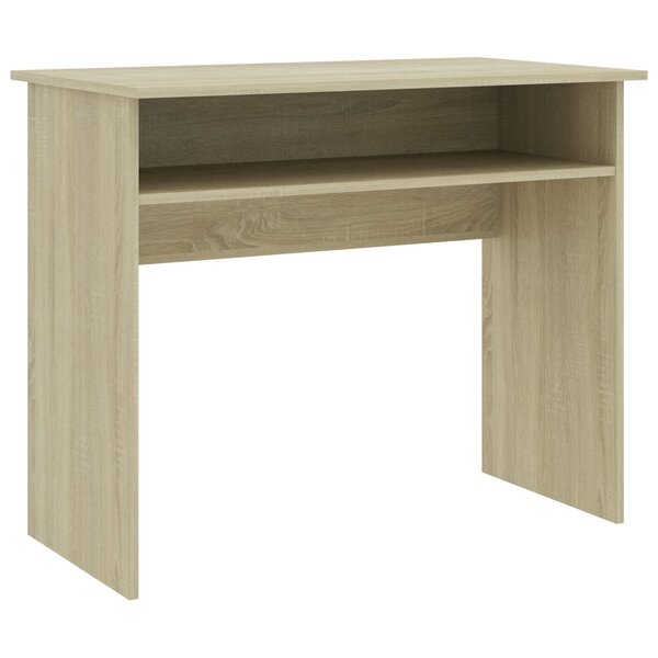 vidaXL Bureau Chêne sonoma 90x50x74 cm Bois d'ingénierie