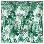 vidaXL Coussin de canapé palette à motif de feuilles 70x70x12 cm