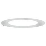 vidaXL Anneau d'arbre plat Argent Ø60 / 90 cm Acier galvanisé